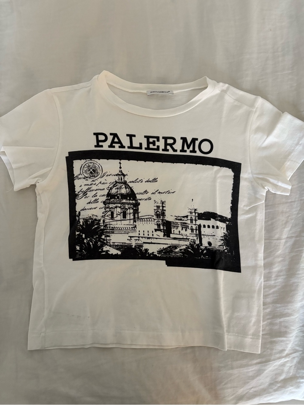Dolce and Gabbana Palermo baby t shirt